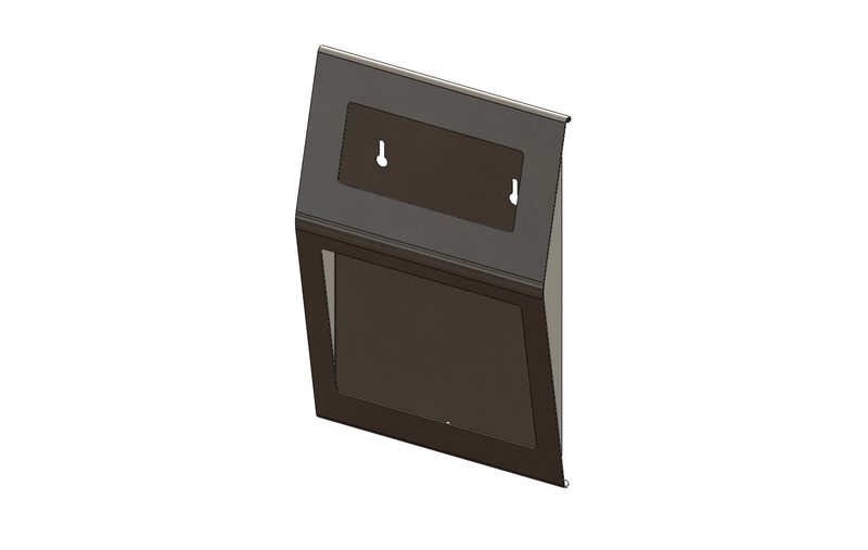Wall display case