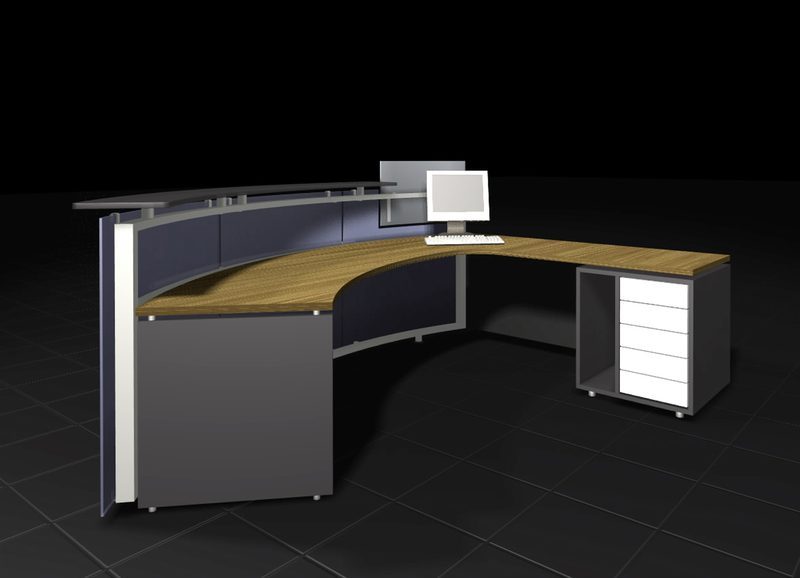 Reception counter