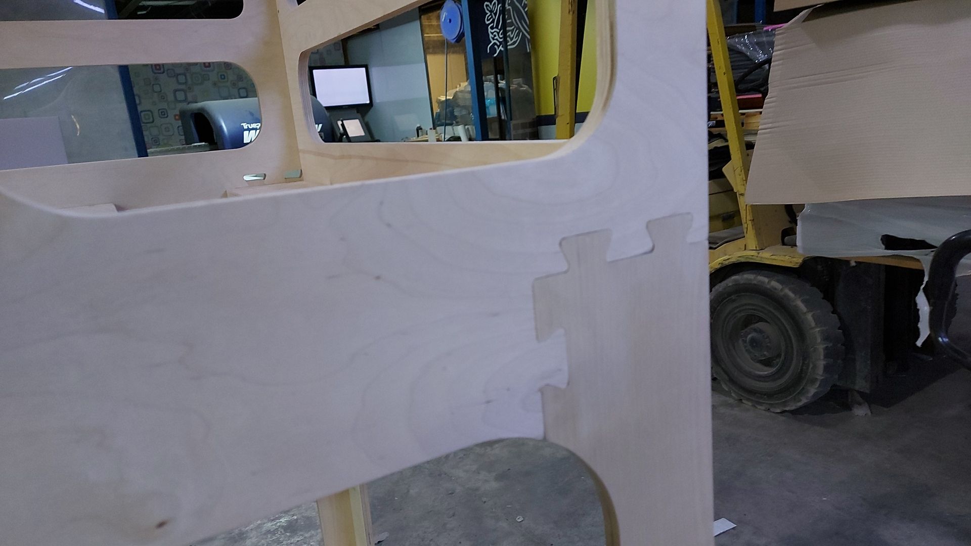 Birch plywood furniture