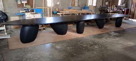 7 meter length bespoke dining table
