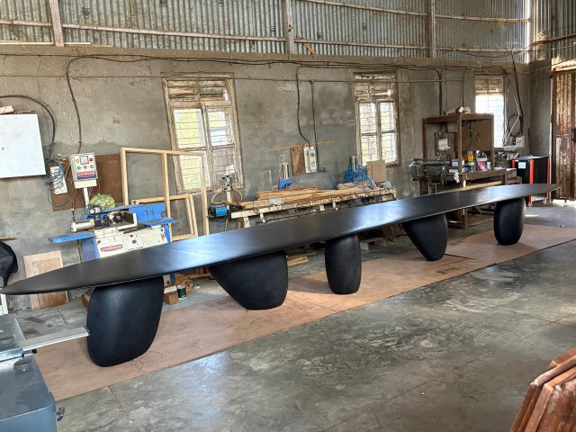 7 meter length bespoke dining table
