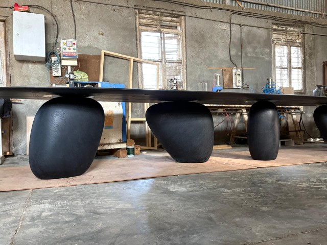 7 meter length bespoke dining table