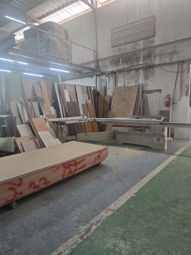 Beam saw and panel sizing